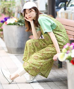 チチカカ |ドットサークルタンクワンピース