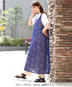 チチカカ |ドットサークルタンクワンピース