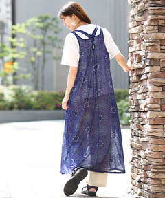 チチカカ |ドットサークルタンクワンピース