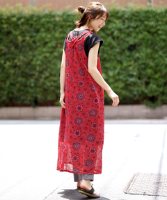 チチカカ |ドットサークルタンクワンピース