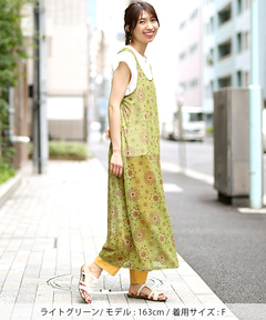 チチカカ |ドットサークルタンクワンピース