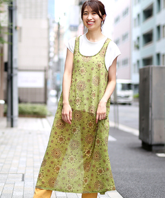 チチカカ |ドットサークルタンクワンピース