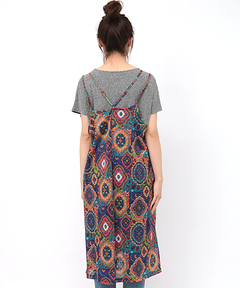 チチカカ |オーナメントパッチキャミワンピース