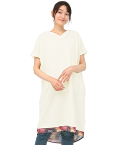 チチカカ |グラデサークルコンビワンピース