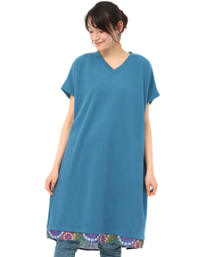 チチカカ |グラデサークルコンビワンピース