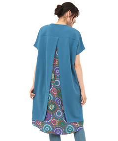 チチカカ |グラデサークルコンビワンピース