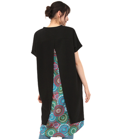 チチカカ |グラデサークルコンビワンピース