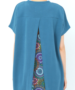 チチカカ |グラデサークルコンビワンピース