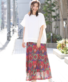 チチカカ |オーナメントパッチドッキングワンピース