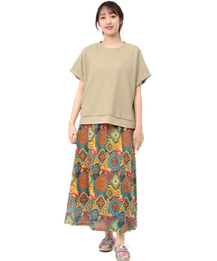 チチカカ |オーナメントパッチドッキングワンピース