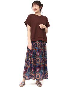 チチカカ |オーナメントパッチドッキングワンピース