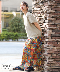 チチカカ |オーナメントパッチドッキングワンピース