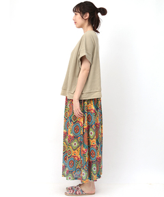 チチカカ |オーナメントパッチドッキングワンピース