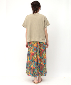 チチカカ |オーナメントパッチドッキングワンピース