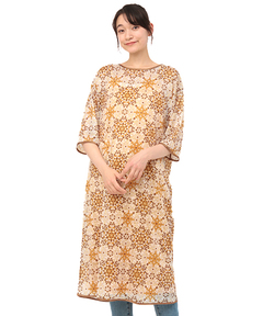 チチカカ |バティックタイルワンピース