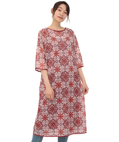 チチカカ |バティックタイルワンピース