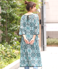 チチカカ |バティックタイルワンピース