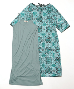 チチカカ |バティックタイルワンピース