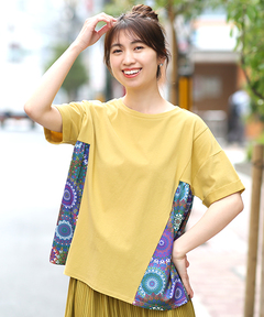 チチカカ |グラデサークルコンビプルオーバー