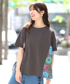 チチカカ |グラデサークルコンビプルオーバー