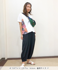 チチカカ |グラデサークルコンビプルオーバー