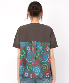 チチカカ |グラデサークルコンビプルオーバー