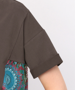 チチカカ |グラデサークルコンビプルオーバー