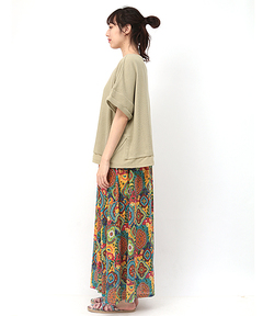 チチカカ |オーナメントパッチドッキングワンピース(大きいサイズ)　