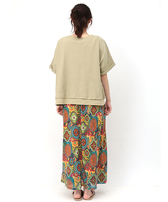 チチカカ |オーナメントパッチドッキングワンピース(大きいサイズ)　