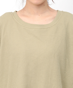 チチカカ |オーナメントパッチドッキングワンピース(大きいサイズ)　