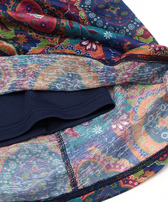 チチカカ |オーナメントパッチドッキングワンピース(大きいサイズ)　