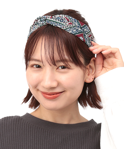 エスニック総柄ヘアバンド / ヘアバンド | エスニック