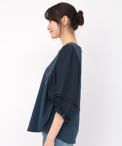 チチカカ |ギャザースリーブプルオーバー(大きいサイズ)