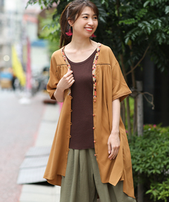 チチカカ |キカ刺繍チュニックワンピース