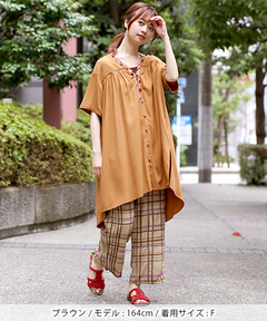 チチカカ |キカ刺繍チュニックワンピース