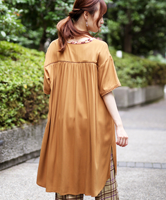 チチカカ |キカ刺繍チュニックワンピース