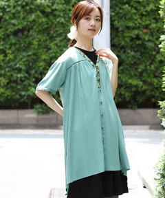 チチカカ |キカ刺繍チュニックワンピース