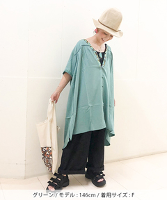 チチカカ |キカ刺繍チュニックワンピース