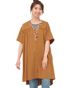 チチカカ |キカ刺繍チュニックワンピース