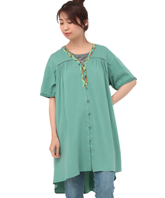 チチカカ |キカ刺繍チュニックワンピース