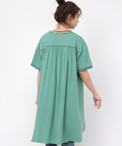 チチカカ |キカ刺繍チュニックワンピース