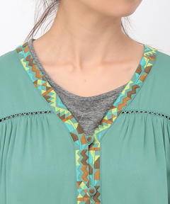 チチカカ |キカ刺繍チュニックワンピース