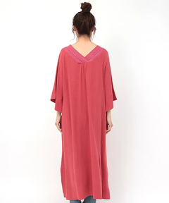 チチカカ |リネンスリットサックワンピース