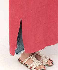 チチカカ |リネンスリットサックワンピース