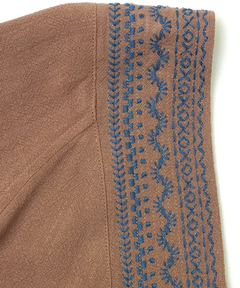 チチカカ |リネンスリットサックワンピース