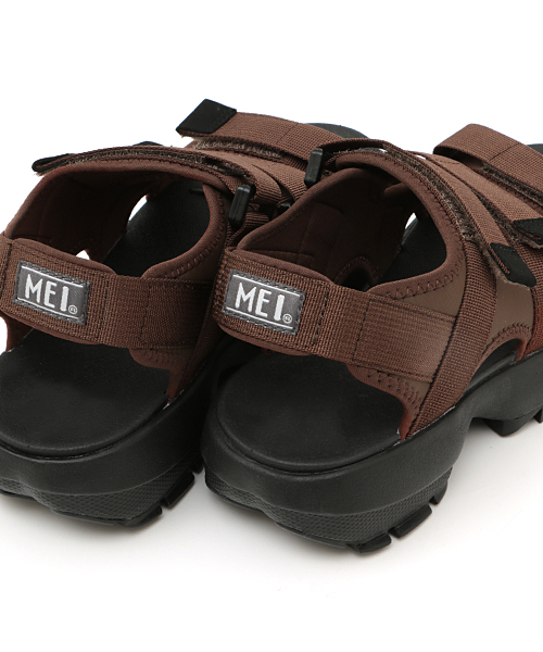 MEI リサイクルナイロン3ベルトサンダル / サンダル