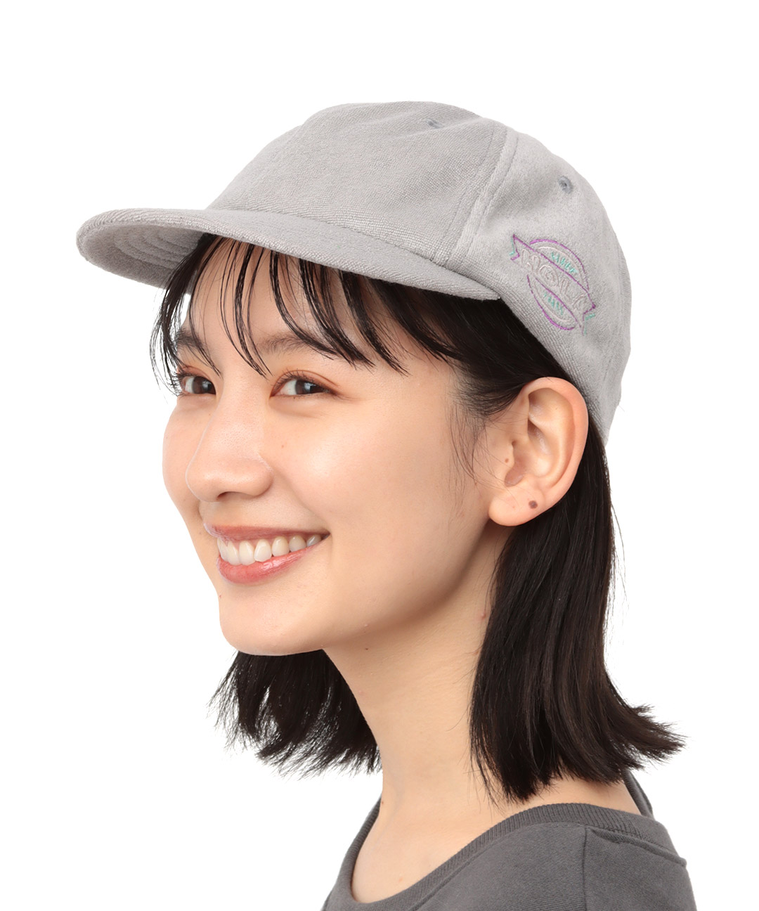 高級品☆素敵なイタリア製キャスケット☆キャップ帽子ブラックキャップ キャスケット ボリューム ブラック デニム 帽子 メンズ