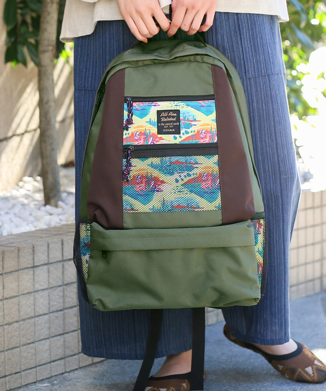 メッシュポケットリュック 【3月2日(月)15時までの限定価格