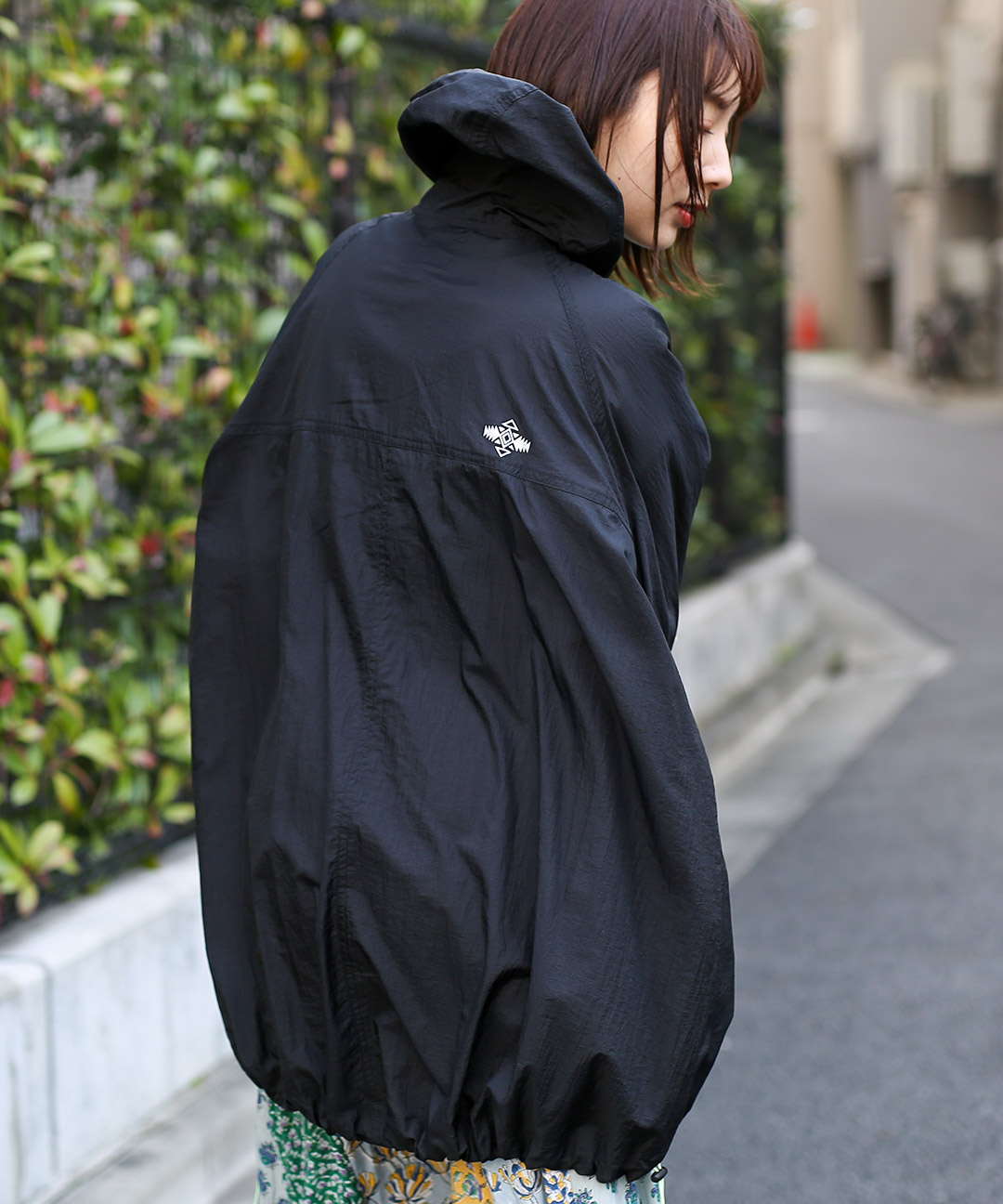 wcj 撥水 ポケッタブルナイロンブルゾン くま wcj 撥水 ポケッタブルナイロンブルゾン くま ジャケット・アウター