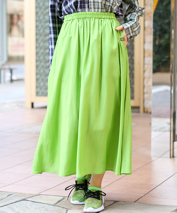 チチカカ |無地カラースカート